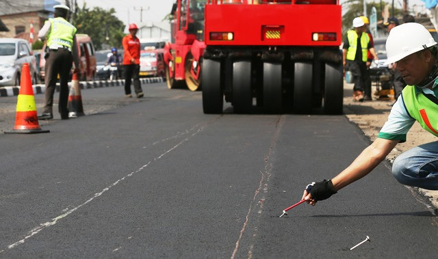 Dari kantong belanja, jadi jalan raya