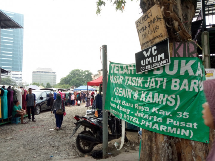 Pasar Tasik di Cideng Kehilangan Pembeli