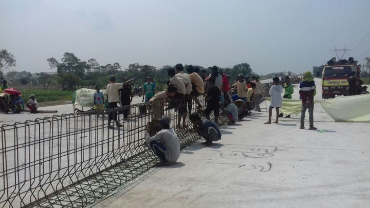 Jalur Alternatif Mudik Lebaran di Tegal Rusak
