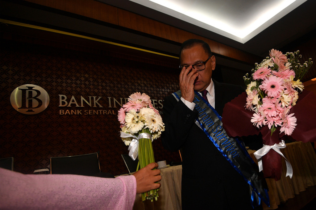 RDG Terakhir, Agus Martowardojo dapat Kejutan dari Wartawan