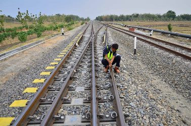 Sambungan Rel Dicuri, Perjalanan KA Sempat Terganggu