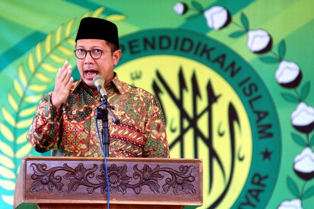 Menteri Agama Lukman Hakim Saifuddin. Foto: Antara/Saiful Bahri.