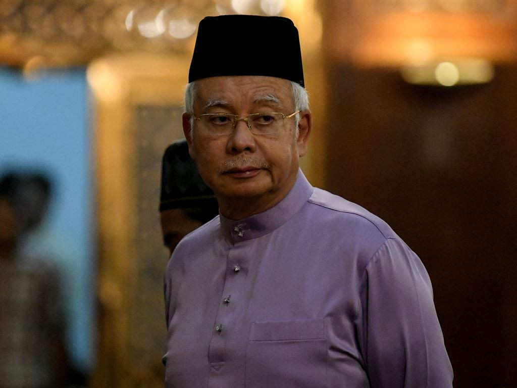 Mantan Perdana Menteri Malaysia Najib Razak. (Foto: AFP).