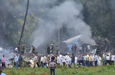 Tiga Korban Selamat Kecelakaan Pesawat di Kuba Kritis