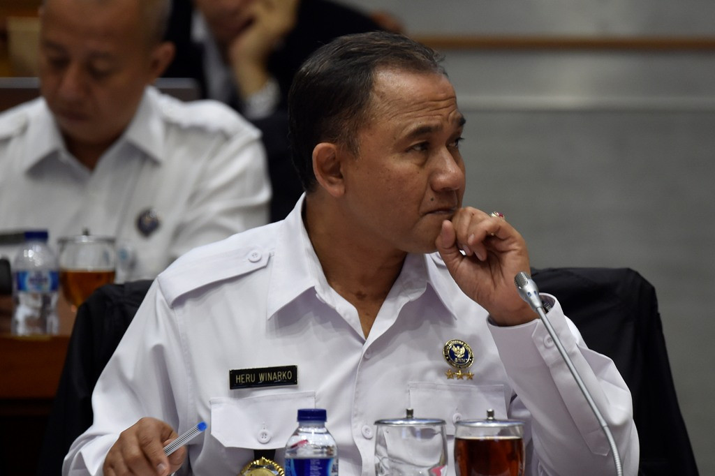 Kepala Badan Narkotika Nasional (BNN) Komisaris Jenderal (Komjen) Polisi Heru Winarko. (FOTO: Medcom.id/Dian Ihsan)