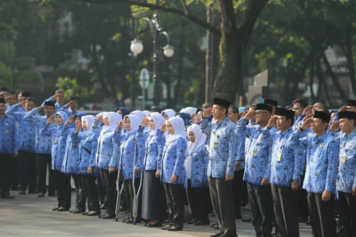 Mangkir Upacara, Pemkot Bandung bakal Potong Tunjangan ASN