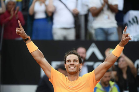 Rafael Nadal Berjaya di Turnamen Italia Terbuka
