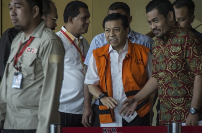 Novanto Sebut <i>Fee</i> KTP-el Dibahas di Ruang Ade Komaruddin