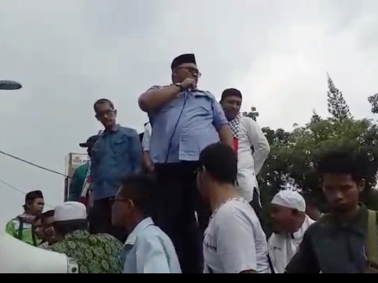 Larangan Tausiyah dan Sedekah Paslon di Sumut Didemo