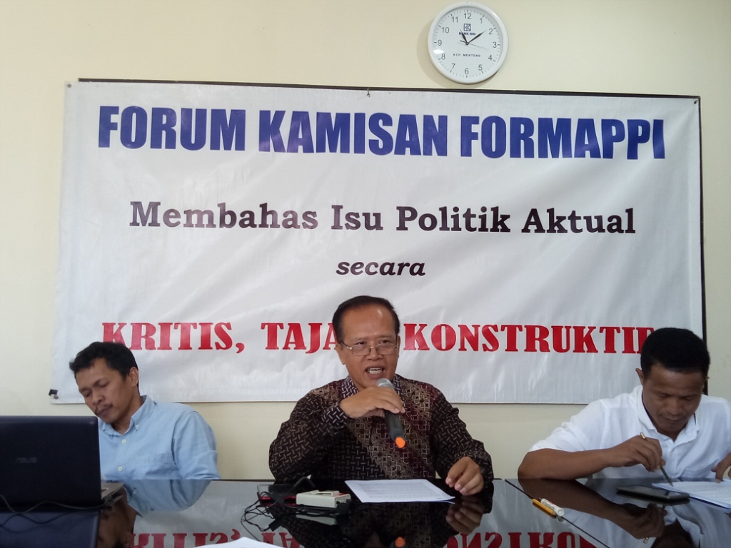 Rilis Formappi - Medcom.id/Siti Yona Hukmana. 