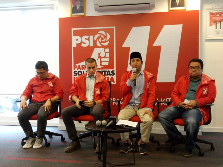 Sekjen PSI Dicecar soal Pengunaan Logo dalam Iklan