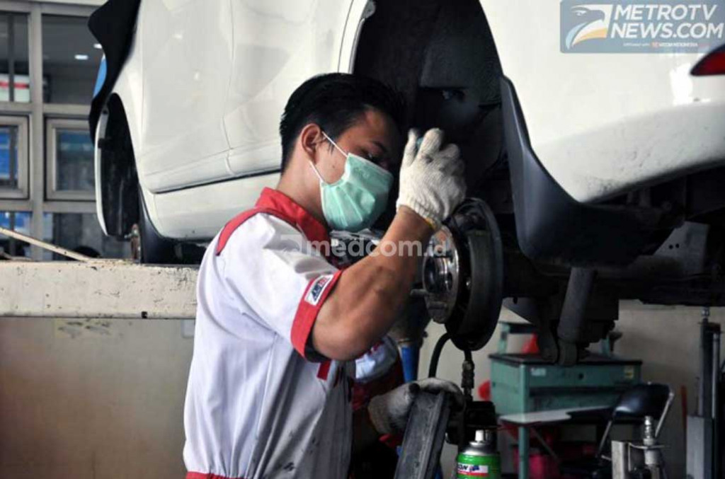 Sebelum mudik sebaiknya servis kendaraan terlebih dahulu. Medcom.id/Ekawan Raharja
