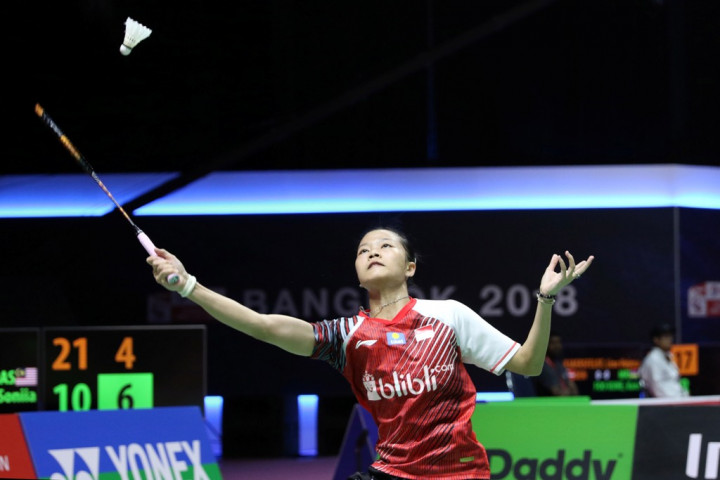 Fitriani Kalah, Indonesia Tertinggal dari Tiongkok