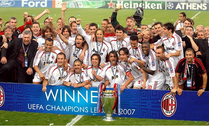 2007: AC Milan Genggam Trofi Ketujuh Liga Champions