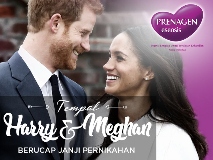 Tempat Harry dan Meghan Berucap Janji Pernikahan