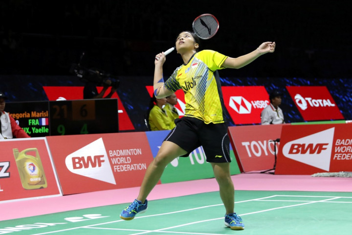 Gregoria Tunda Kemenangan Tiongkok atas Indonesia