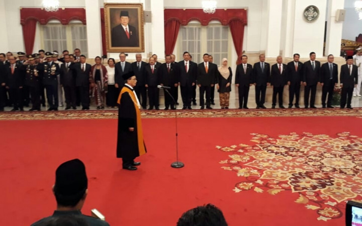 Sunarto Dilantik Jadi Wakil Ketua MA