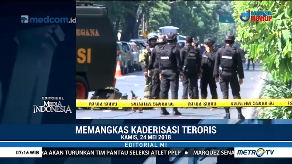 Memangkas Kaderisasi Teroris