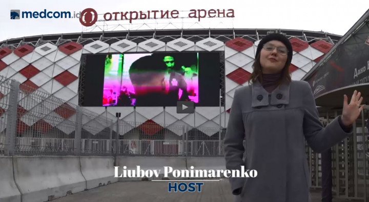 Laporan Langsung dari Rusia: Otkritie Arena jadi Stadion Paling Modern di Moskow