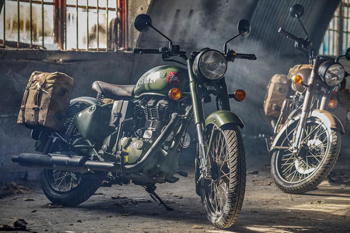 Royal Enfield Classic 500 Pegasus, Khas Penerjun Inggris