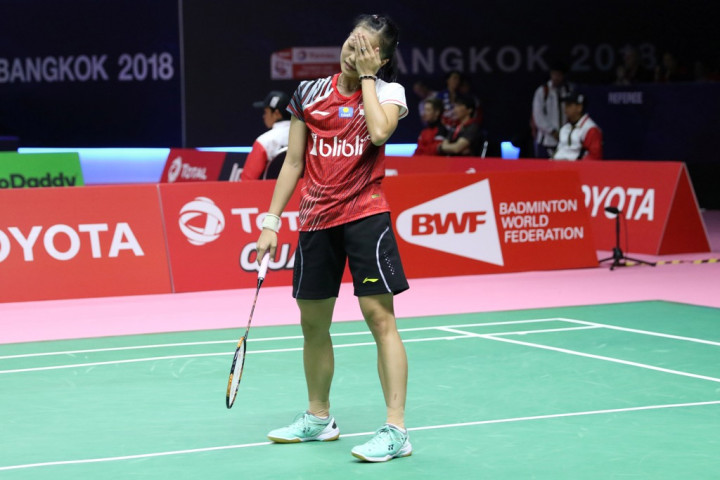 Fitriani Kalah, Indonesia Tertinggal Sementara dari Thailand
