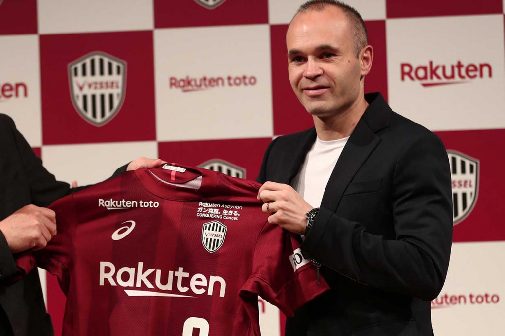 Iniesta Berlabuh di Klub Jepang