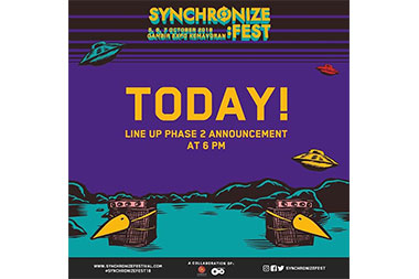 NDX AKA akan Tampil di Synchronize Festival 2018