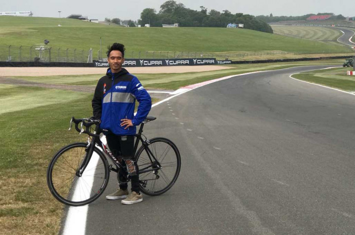 Imanuel Pratna Getol Pelajari Karakter Donington Park
