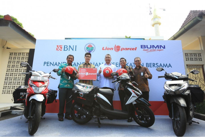 Mendes PDTT Apresiasi Kerja Sama BUMDes dengan Lion Parcel dan Himbara