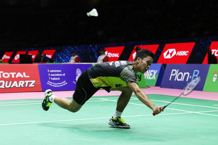 Anthony Ginting Kalah, Indonesia Tertinggal Sementara dari Tiongkok