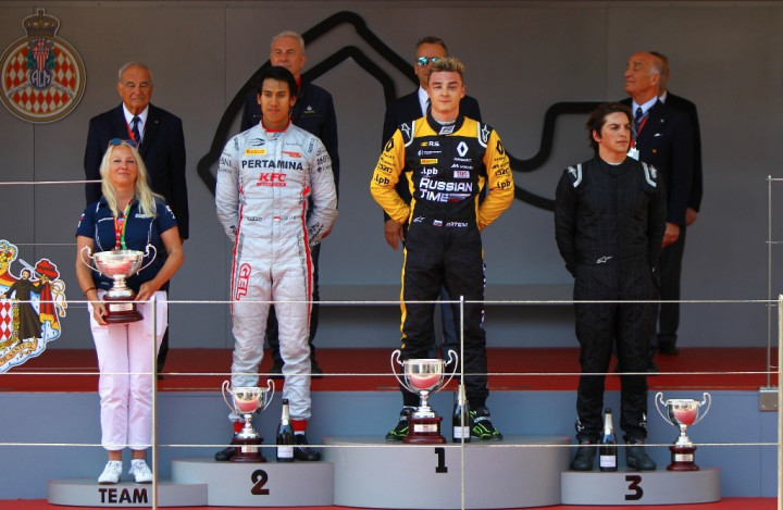 Tampil Impresif, Sean Gelael Naik Podium di Monaco