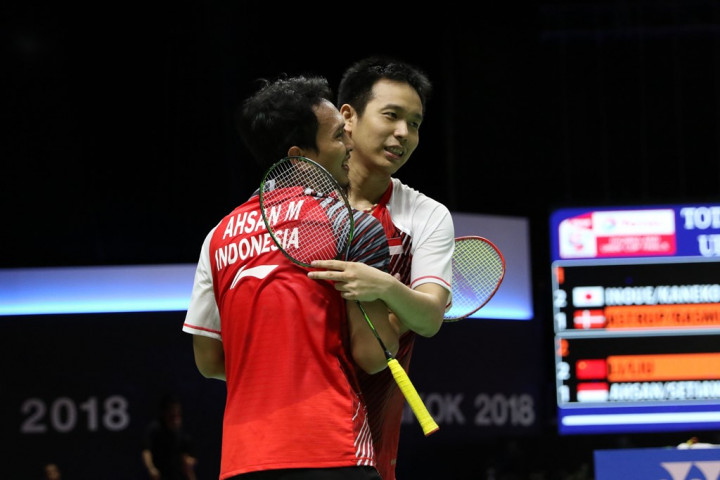 Hendra/Ahsan Minta Maaf kepada Masyarakat Indonesia