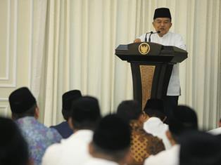 JK Minta Lingkungan Masjid Bentengi Diri dari Ideologi Radikal