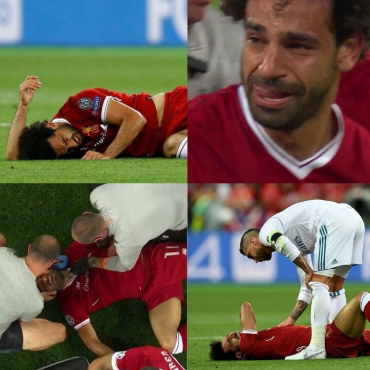 Tangis Salah dan Carvajal Warnai Keseruan Final pada 45 Menit Pertama