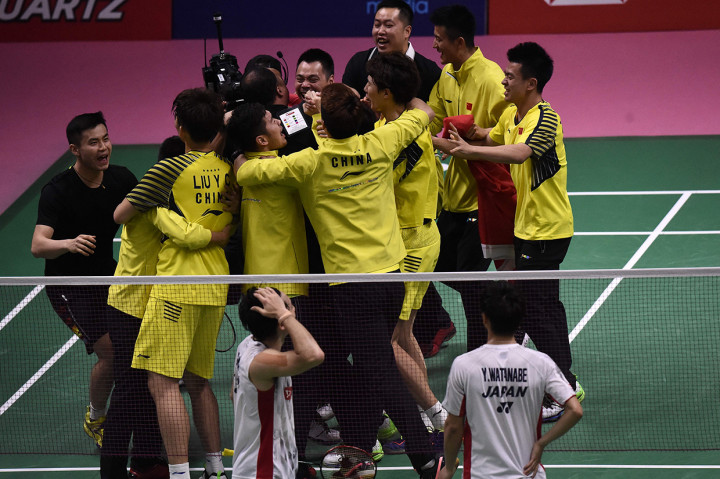 Tiongkok Juara Piala Thomas 2018