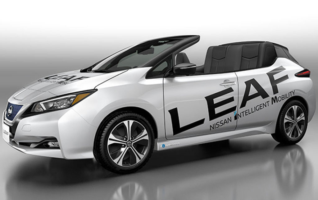 Leaf Open Car tak akan dijual massal. Autoblog