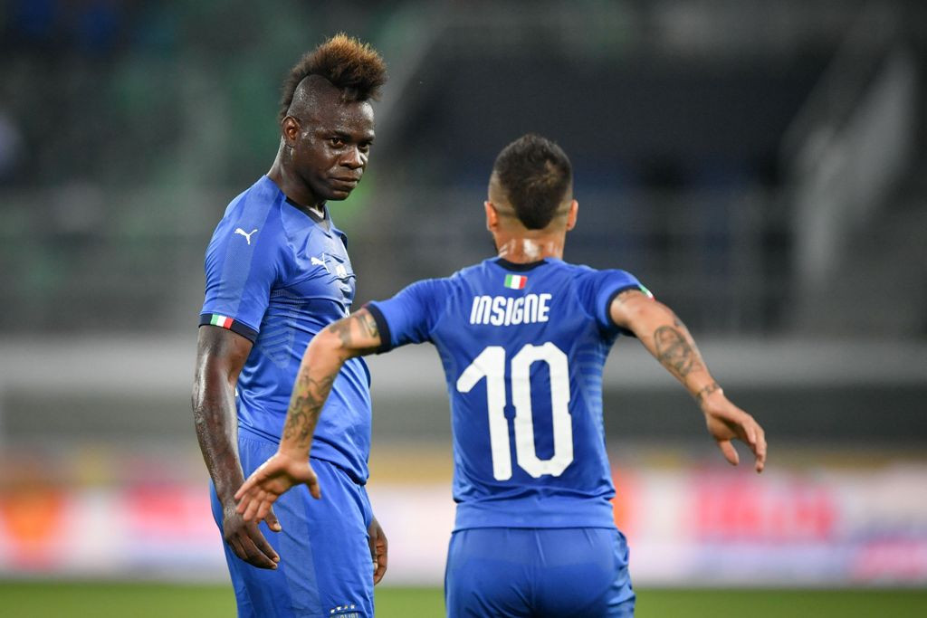 Mario Balotelli saat membela Timnas Italia (Foto: AFP PHOTO / Fabrice COFFRINI)