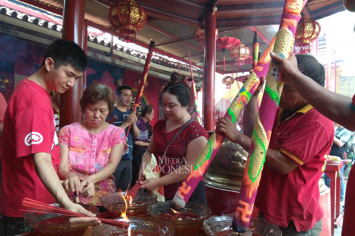 Perayaan Waisak di Wihara Dharma Bhakti Glodok