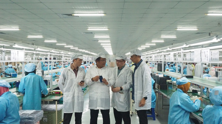 Advan Pamer Pabrik, 15 Ribu Meter Persegi dengan 1.000 Pekerja