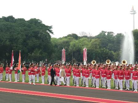 Jokowi Terima Kunjungan PM India