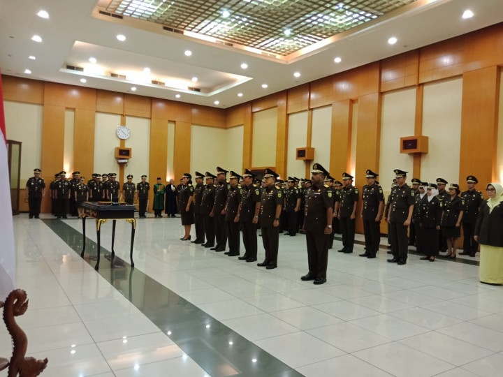 Jaksa Agung Lantik Lima Kepala Kejaksaan Tinggi