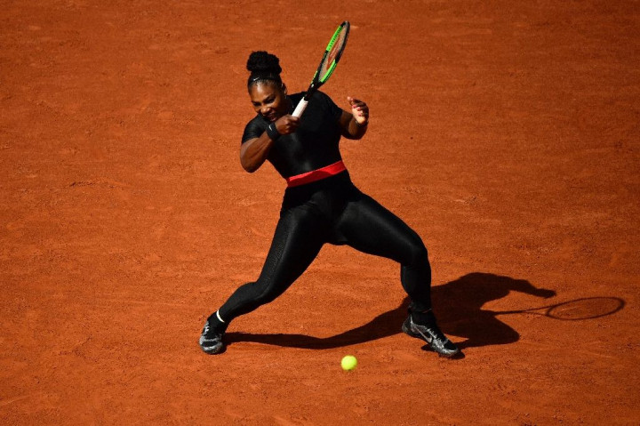 'Warrior Princess' Serena Says Black Catsuit also Key to Health