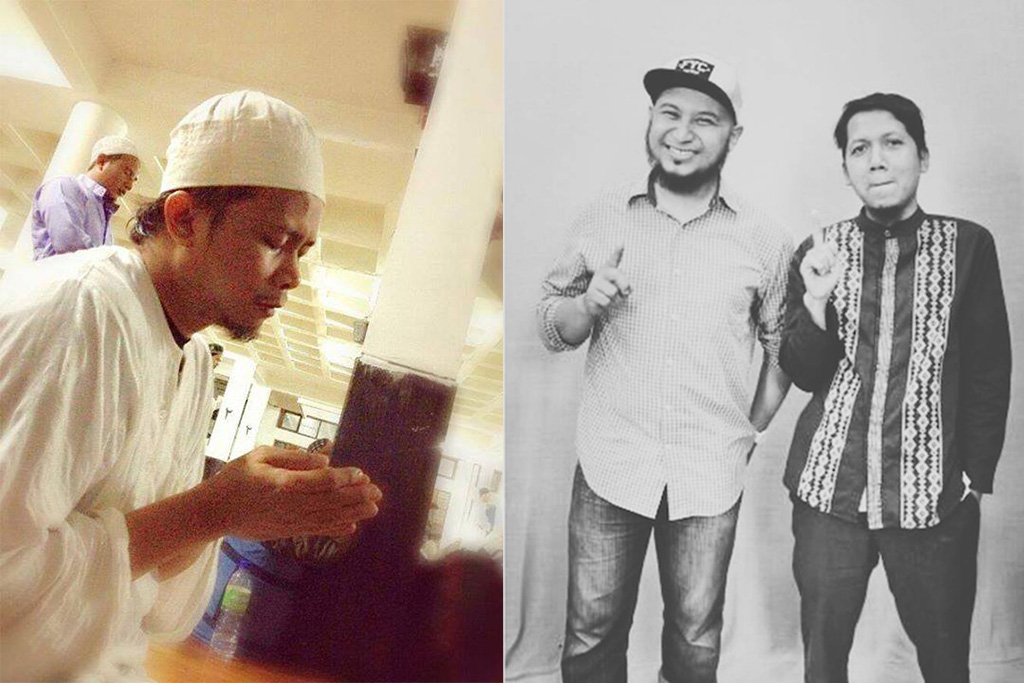 (Kiri ke kanan) Reza, Ucay dan Andri Lemes (Foto: Facebook, Instagram)