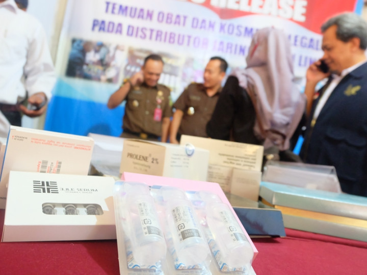 BPOM Sita Obat Ilegal Bernilai Rp3,5 Miliar di Semarang