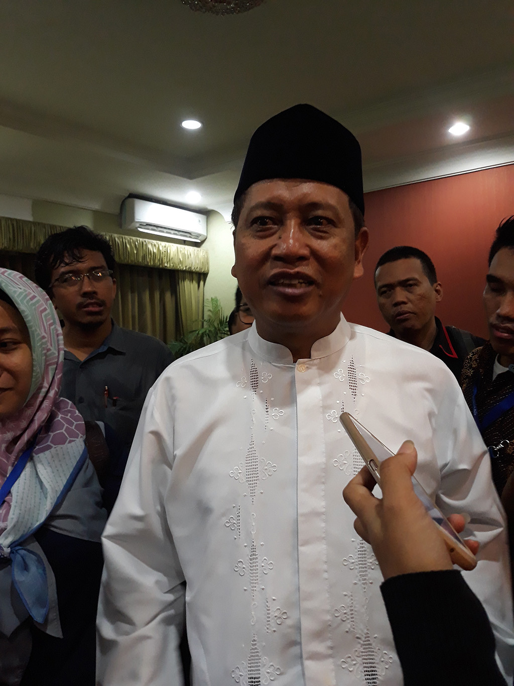 Menteri Riset Teknologi dan Pendidikan Tinggi, Mohamad Nasir. Foto: Medcom.id/Citra Larasati