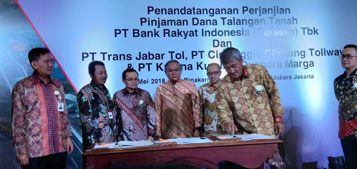 BRI Beri Dana Talangan ke Waskita Toll Road Rp7,160 Triliun