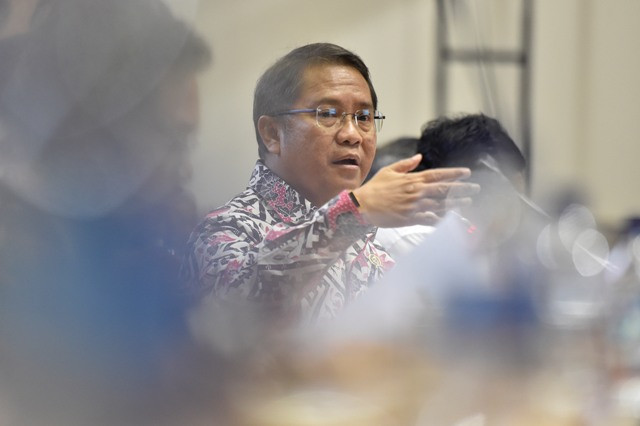 Menteri Komunikasi dan Informatika Rudiantara. Foto: Antara/Puspa Perwitasari