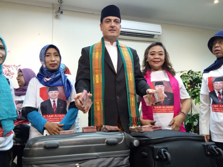 Sam Aliano Ancam Polisikan Perusak Balihonya