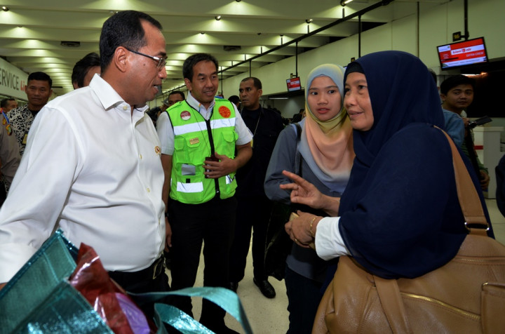 Menhub Tinjau Kesiapan Angkutan Lebaran di Bandara Soeta