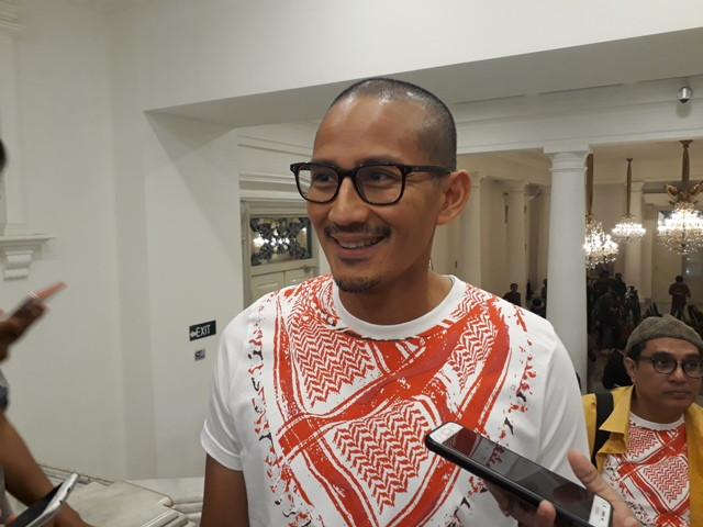 Sandiaga tak Gentar Hadapi Pansus OK OCE